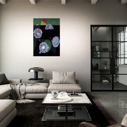 Scallops flower - Max Ernst Brushed Aluminum Print - 70x100 cm / 28x40 inches | Max Ernst Aluminum Print | Max Ernst Prints