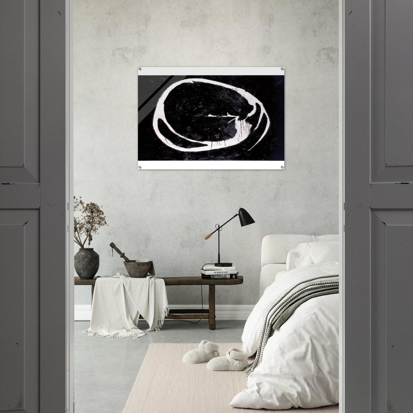 Untitled - 1962 - Jiro Yoshihara Acrylic Print - 70x100 cm / 28x40″ inches