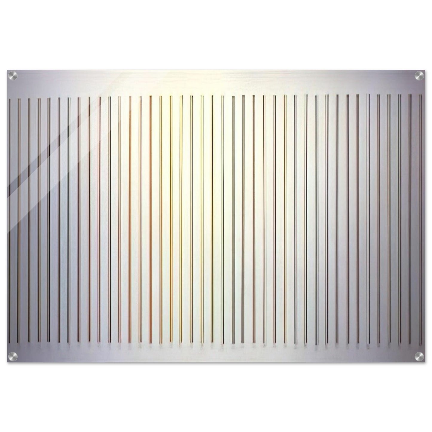 Color Needles - 1984 - Gene Davis Acrylic Print - 70x100 cm / 28x40″ inches