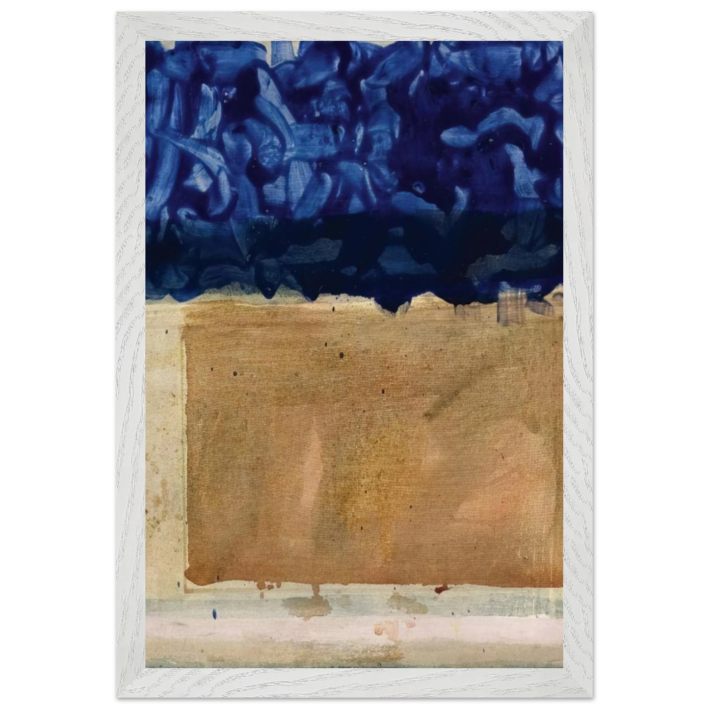Helen Frankenthaler - Shoreline - 1952 Wall art - 40x60 cm / 16x24 inches - Fine Art Poster-canvas - -