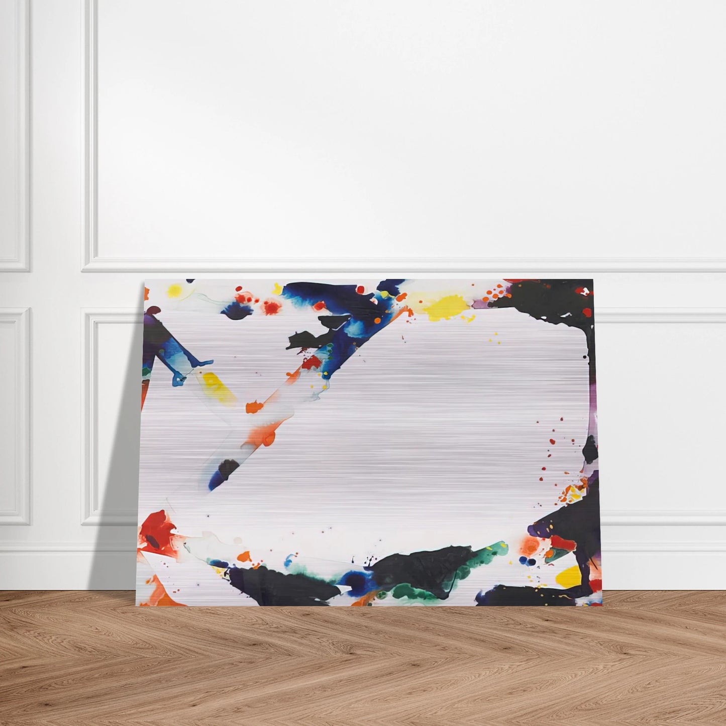 Angel Trails - Sam Francis Brushed Aluminum Print - 70x100 cm / 28x40 inches | Sam Francis Aluminum Print | Sam Francis Prints