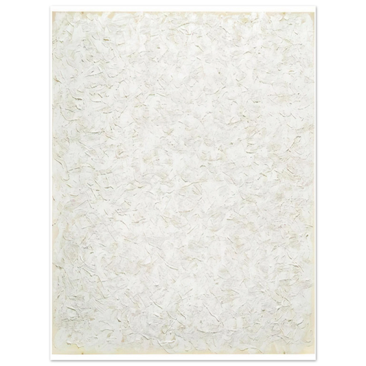 Robert Ryman - Rule - 1991  75x100 cm / 30x40inches Fine Art Poster