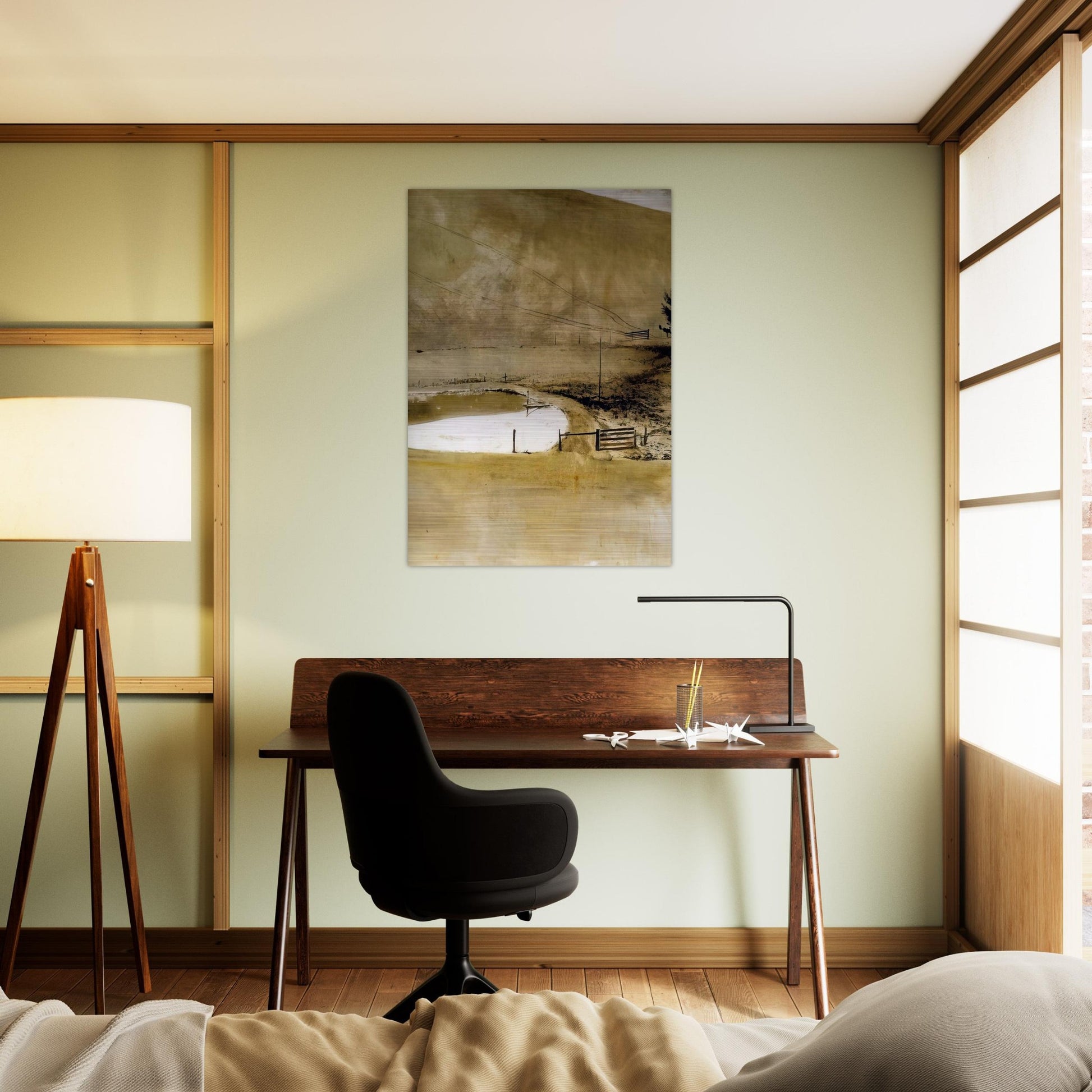NOT DETECTED 34 - Andrew Wyeth Brushed Aluminum Print - 70x100 cm / 28x40 inches | Andrew Wyeth Aluminum Print | Andrew Wyeth Prints