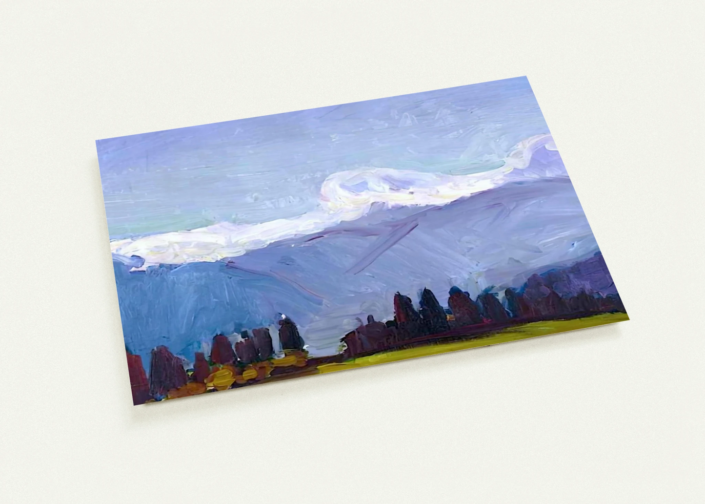 GREEN NEEDLES ON THE CROSS JAVERNAZ 1901 By Henri Matisse Pack of 10 Post Cards | Henri Matisse Post Cards | A6 (10.5 x 14.8 cm) - 4.1 x 5.8 inches