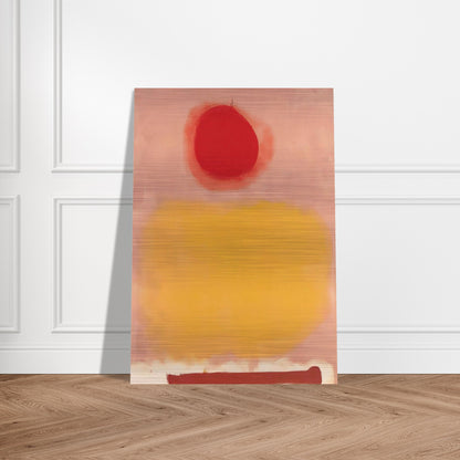 Amorphous - 1973 - Adolph Gottlieb Brushed Aluminum Print - 70x100 cm / 28x40 inches | Adolph Gottlieb Aluminum Print | Adolph Gottlieb Prints