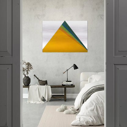 Green Sound - 1964 - Jeremy Moon Brushed Aluminum Print - 70x100 cm / 28x40 inches | Jeremy Moon Aluminum Print | Jeremy Moon Prints