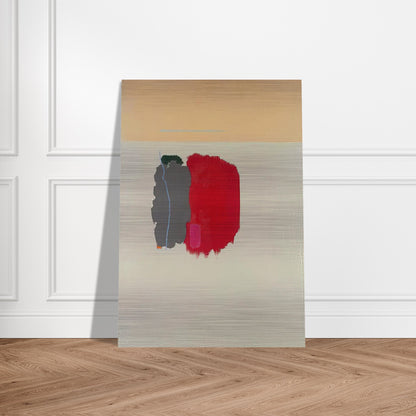 Red Spot - 1954 - John Ferren Brushed Aluminum Print - 70x100 cm / 28x40 inches | John Ferren Aluminum Print | John Ferren Prints