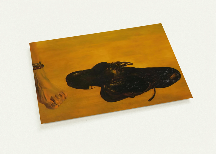 ORIGINAL SIN By Salvador Dali Pack of 10 Post Cards | Salvador Dali Post Cards | A6 (10.5 x 14.8 cm) - 4.1 x 5.8 inches