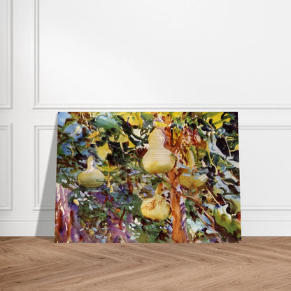 Gourds - John Singer Sargent Brushed Aluminum Print - 70x100 cm / 28x40 inches | John Singer Sargent Aluminum Print | John Singer Sargent Prints