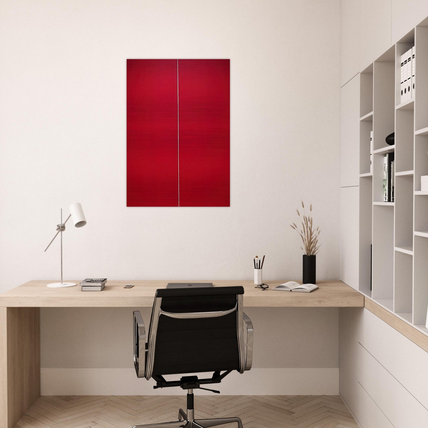 Be I - Barnett Newman Brushed Aluminum Print - 70x100 cm / 28x40 inches | Barnett Newman Aluminum Print | Barnett Newman Prints