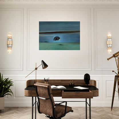 THE EYE - Salvador Dali Brushed Aluminum Print - 70x100 cm / 28x40 inches | Salvador Dali Aluminum Print | Salvador Dali Prints