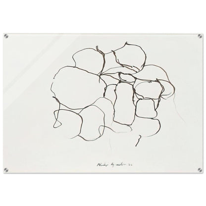 UNTITLED 5 - Philip Guston Acrylic Print - 70x100 cm / 28x40″ inches