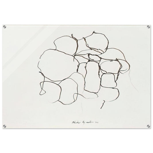 UNTITLED 5 - Philip Guston Acrylic Print - 70x100 cm / 28x40″ inches