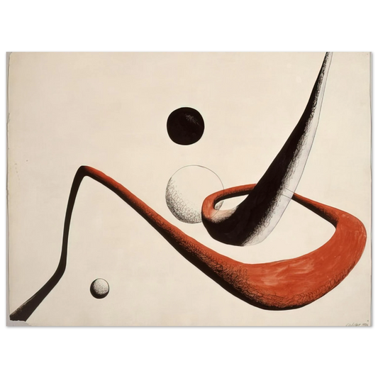 Alexander Calder - SPACE TUNNEL 1932 Fine Art Poster