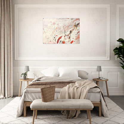 Ferragosto III - Cy Twombly Acrylic Print - 70x100 cm / 28x40″ inches