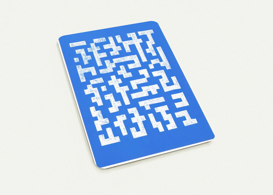 DOUBLE IMPRESSION IV 1978 By Anni Albers Pack of 10 Post Cards | Anni Albers Post Cards | A6 (10.5 x 14.8 cm) - 4.1 x 5.8 inches