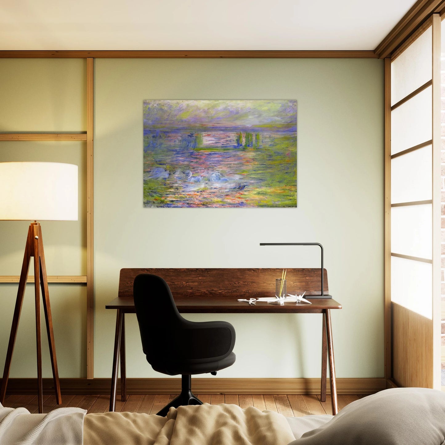 Charing Cross Bridge 2 - claude monet Brushed Aluminum Print - 70x100 cm / 28x40 inches | claude monet Aluminum Print | claude monet Prints