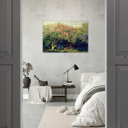 Lilacs in the Sun - claude monet Acrylic Print - 70x100 cm / 28x40″ inches