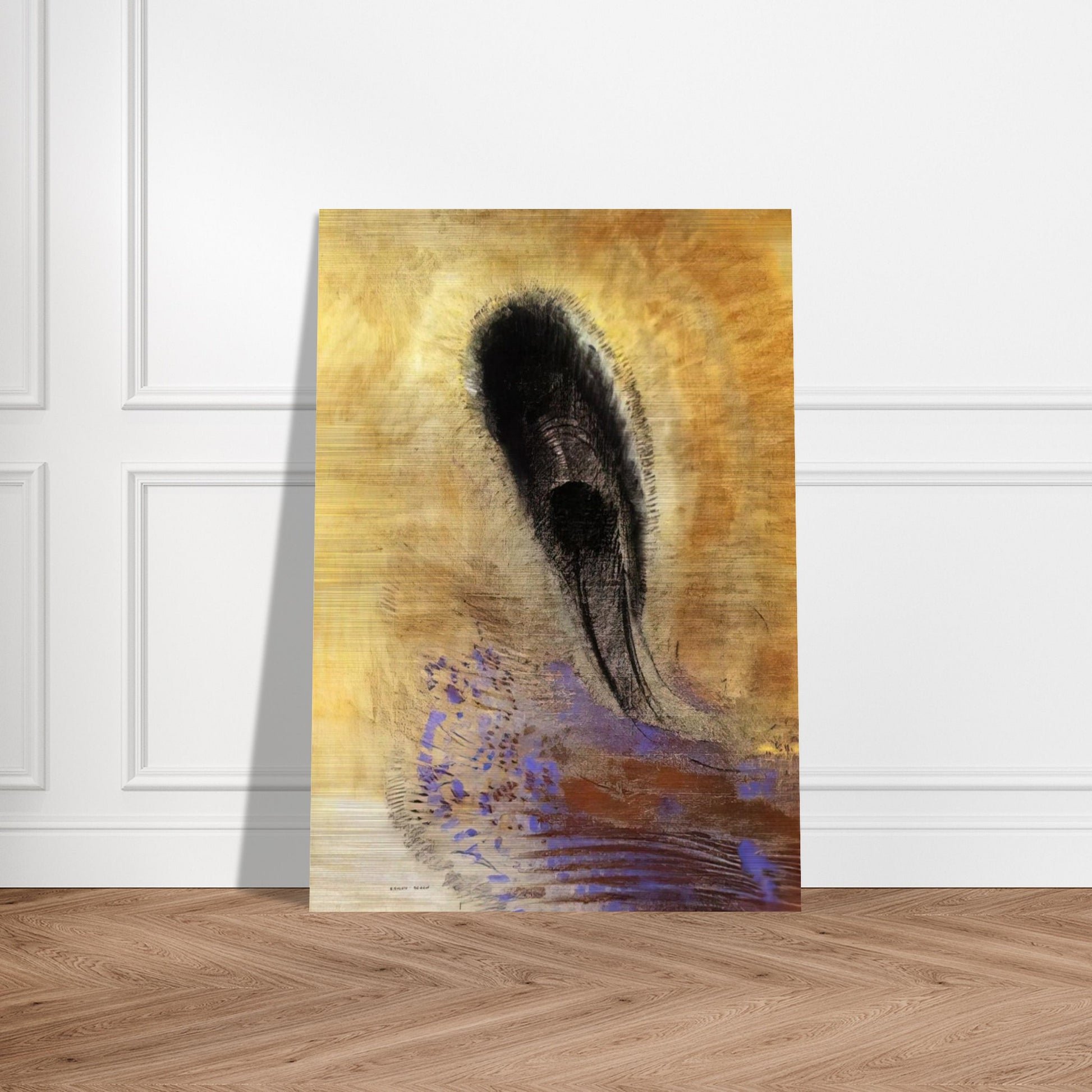 UNDERWATER VISION 1 - Odilon Redon Brushed Aluminum Print - 70x100 cm / 28x40 inches | Odilon Redon Aluminum Print | Odilon Redon Prints