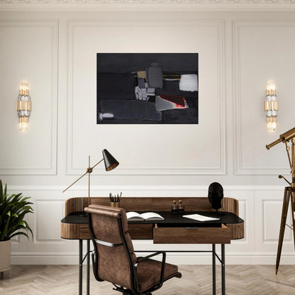 Nature morte en gris - 1955 - Nicolas de Stael Brushed Aluminum Print - 70x100 cm / 28x40 inches | Nicolas de Stael Aluminum Print | Nicolas de Stael Prints