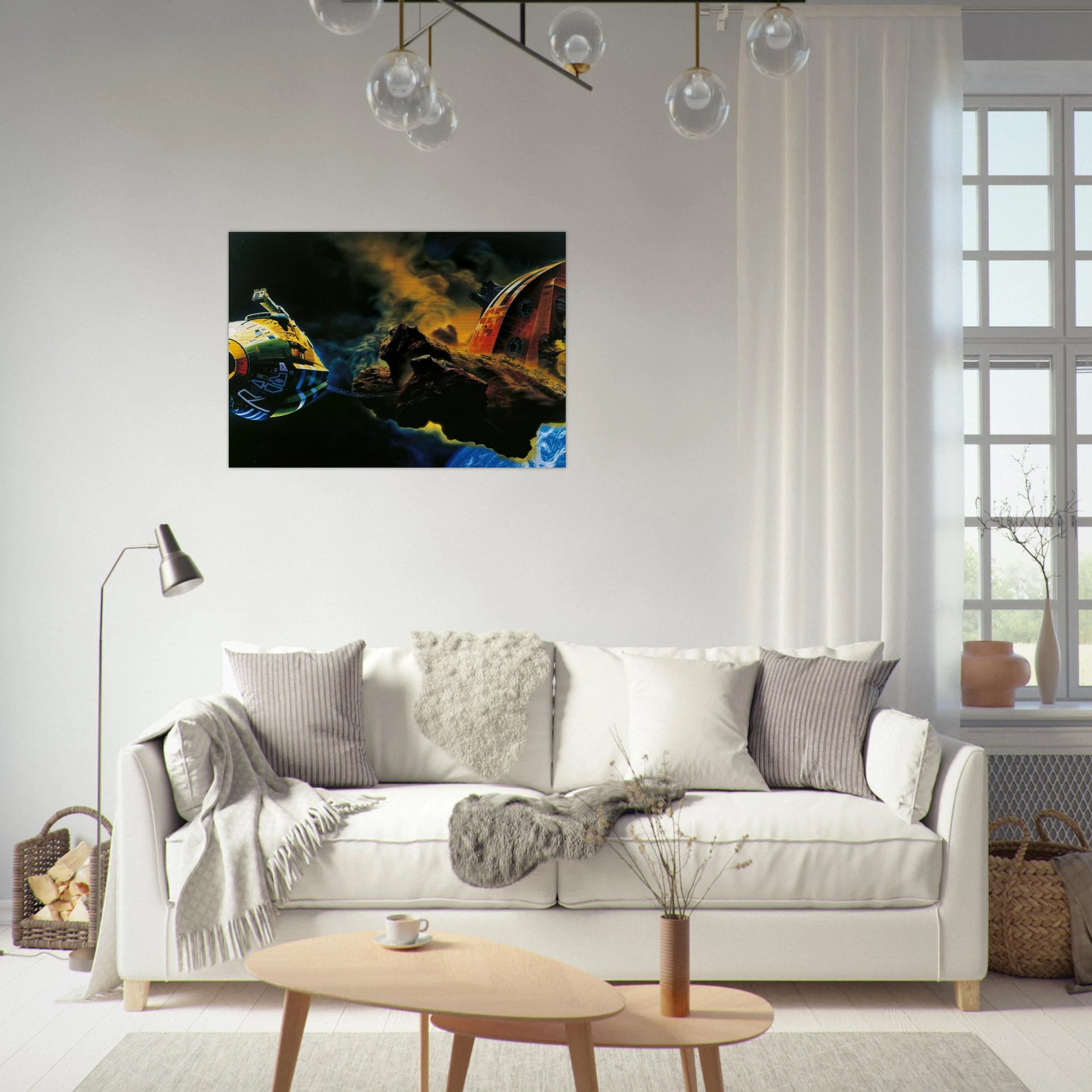 Chris Foss - Chris Foss Brushed Aluminum Print - 70x100 cm / 28x40 inches | Chris Foss Aluminum Print | Chris Foss Prints