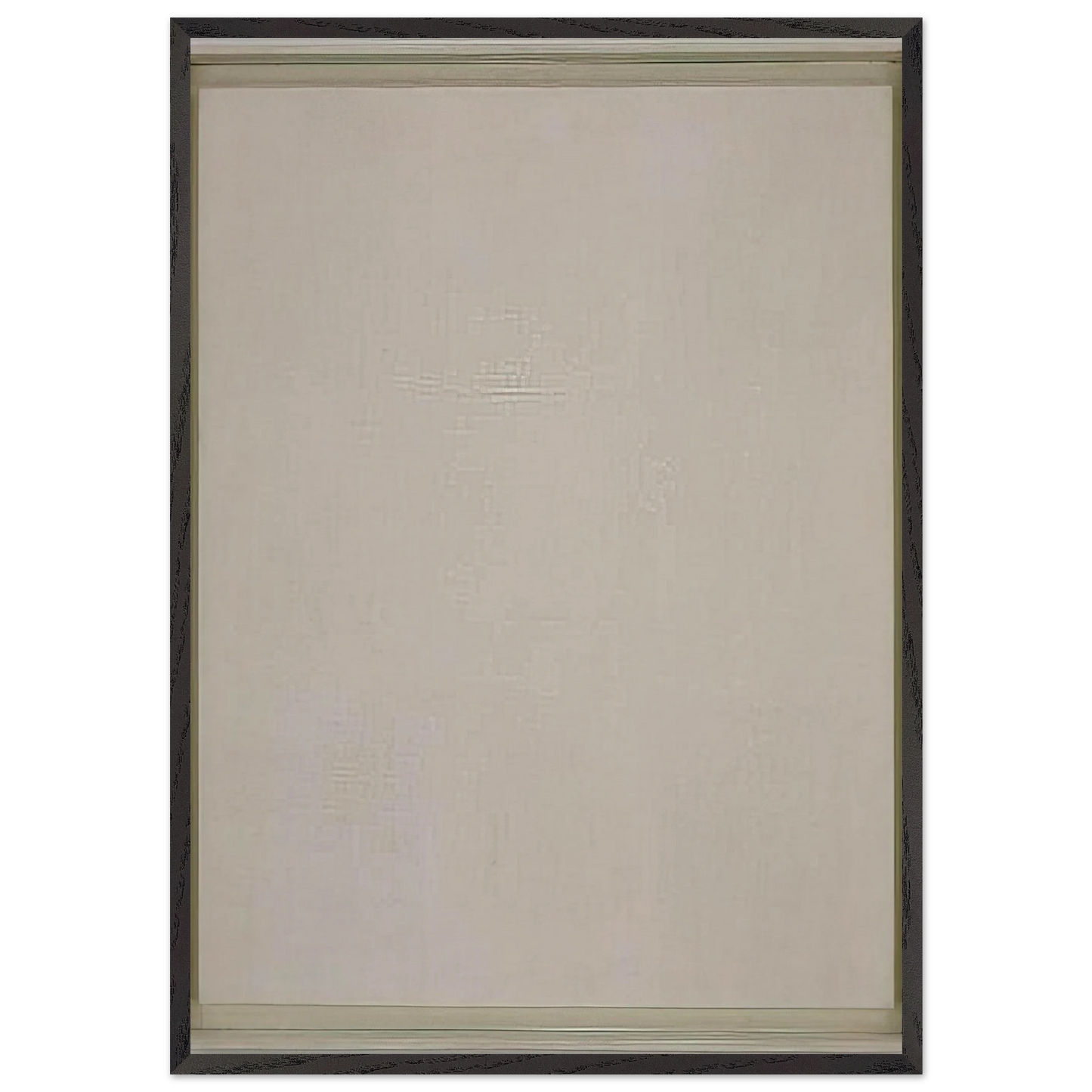 Untitled - 1954 N1 - Ad Reinhardt 70x100 cm / 28x40 inches Framed Art Print – Black Wooden Frame