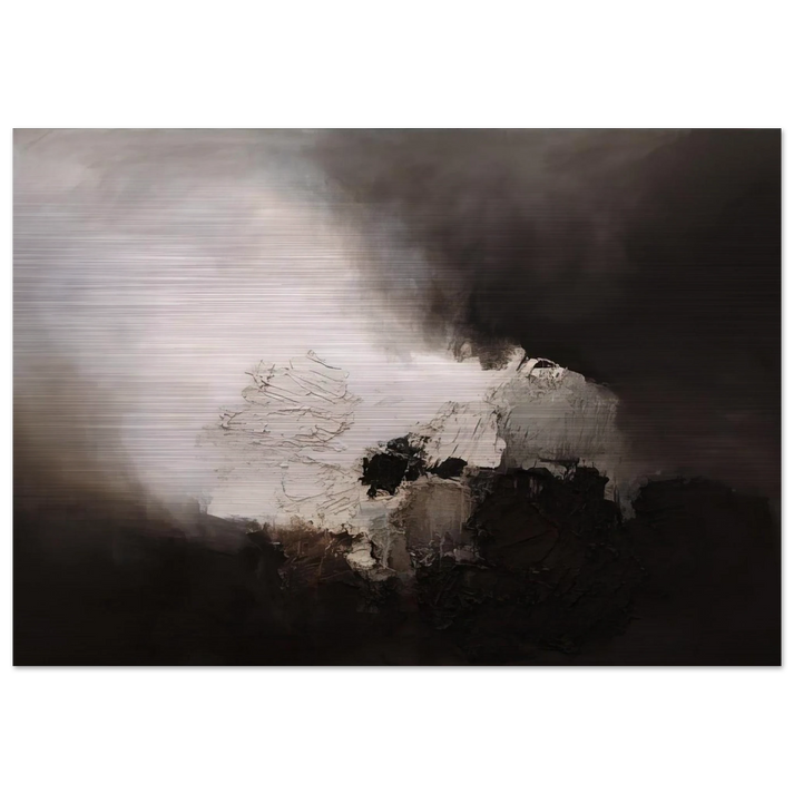 165 1960 - Luis Feito Brushed Aluminum Print - 70x100 cm / 28x40 inches | Luis Feito Aluminum Print | Luis Feito Prints