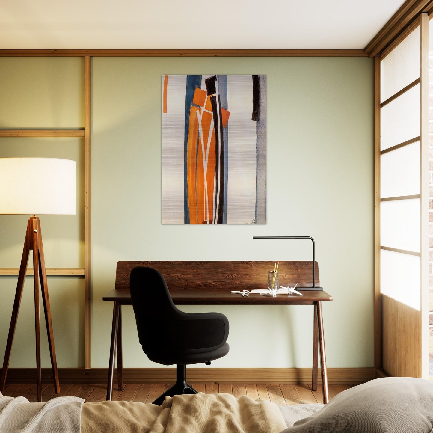 Drawings of curves - Frantisek Kupka Brushed Aluminum Print - 70x100 cm / 28x40 inches | Frantisek Kupka Aluminum Print | Frantisek Kupka Prints
