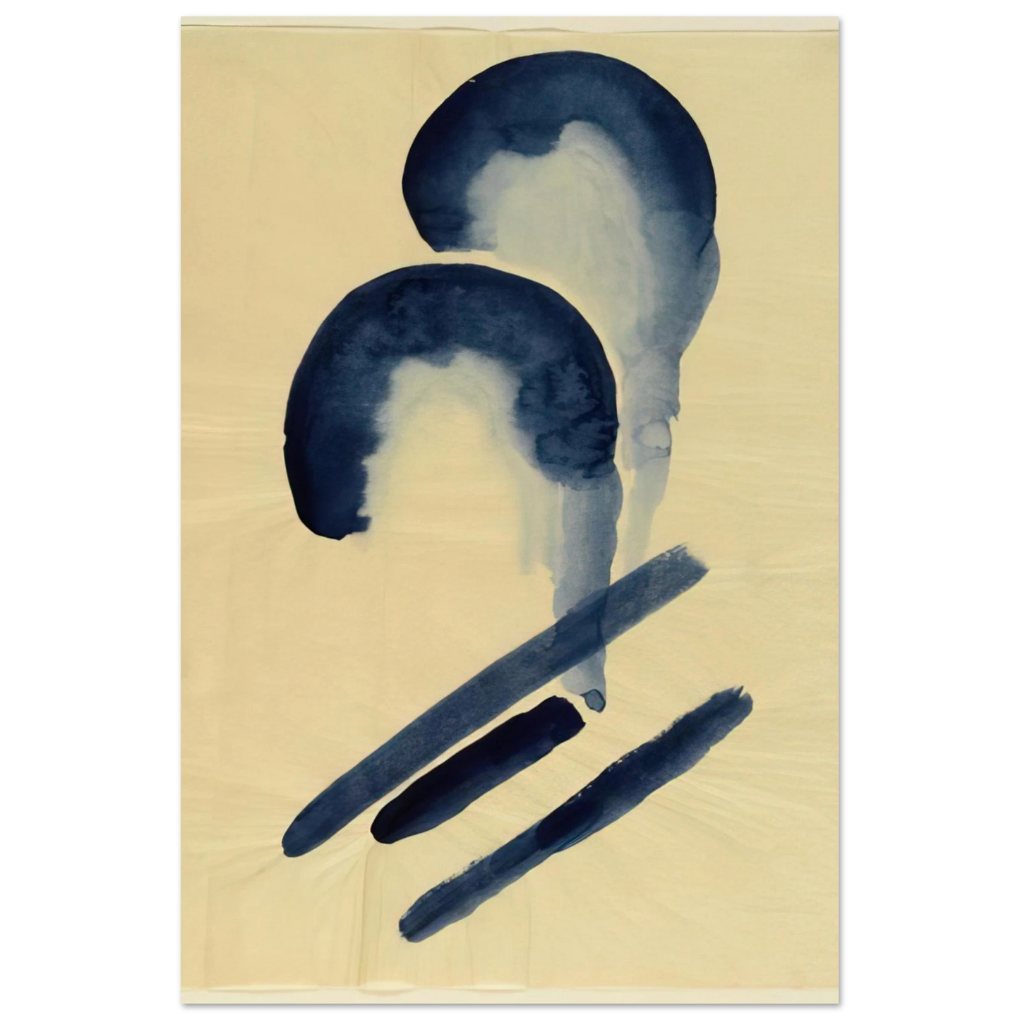 Georgia O'Keeffe - Blue-04 Fine Art Poster