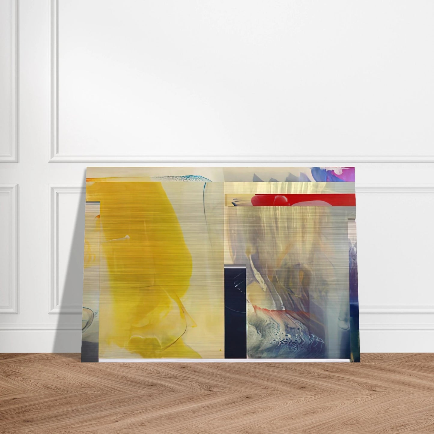 River Falls - Sam Gilliam Brushed Aluminum Print - 70x100 cm / 28x40 inches | Sam Gilliam Aluminum Print | Sam Gilliam Prints