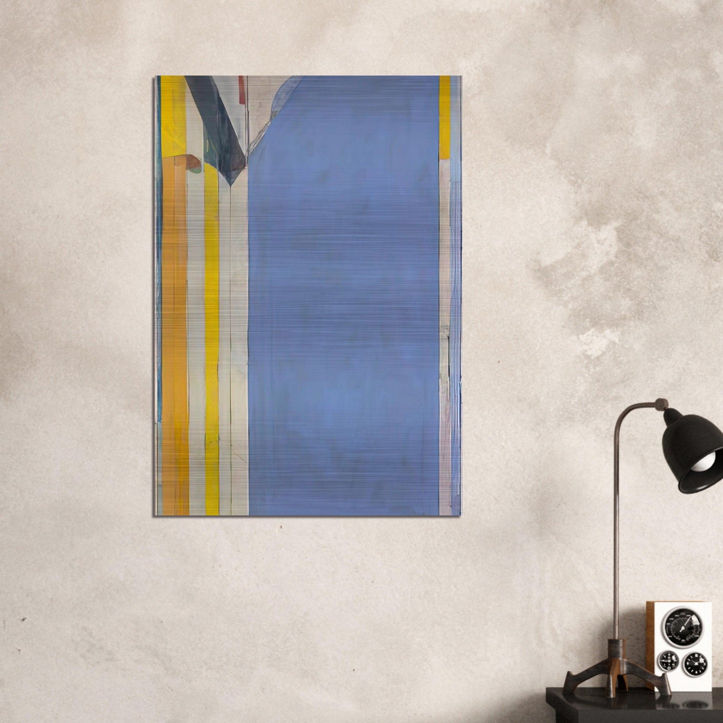 Ocean Park #139 - Richard Diebenkorn Brushed Aluminum Print - 70x100 cm / 28x40 inches | Richard Diebenkorn Aluminum Print | Richard Diebenkorn Prints
