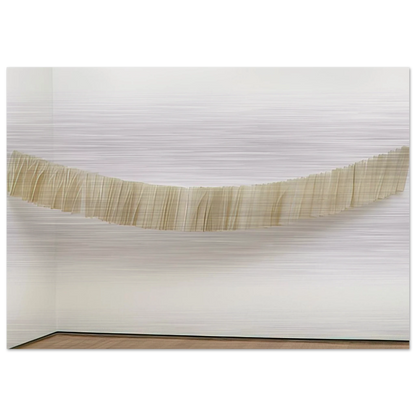 Little Train - Mira Schendel Brushed Aluminum Print - 70x100 cm / 28x40 inches | Mira Schendel Aluminum Print | Mira Schendel Prints