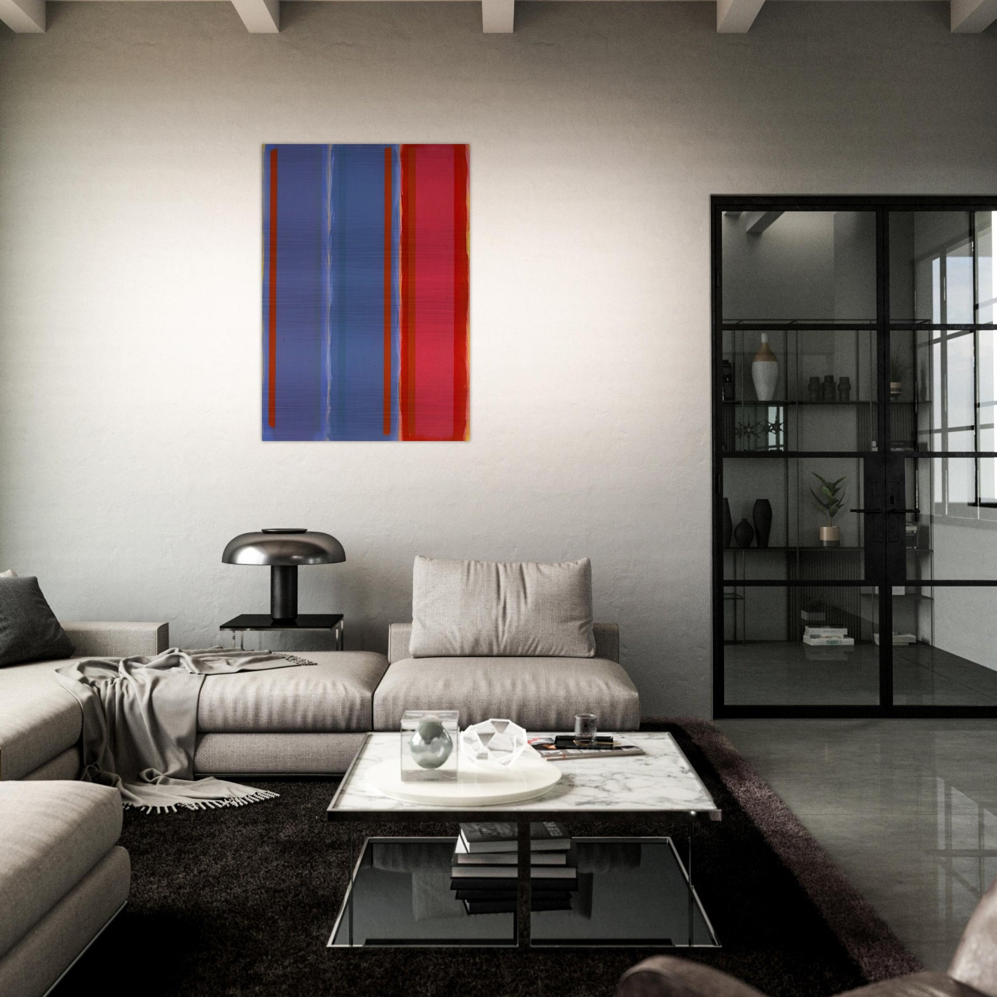 Wink - 1996 - Doug Ohlson Brushed Aluminum Print - 70x100 cm / 28x40 inches | Doug Ohlson Aluminum Print | Doug Ohlson Prints