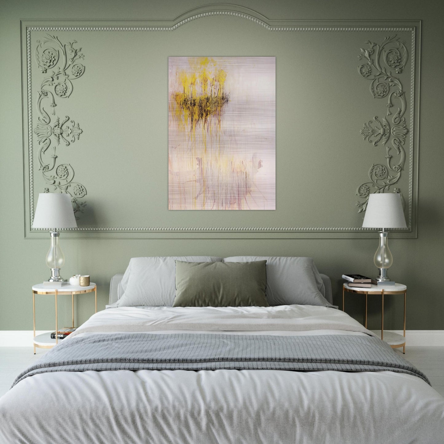 Coronation of Sesostris - Cy Twombly Brushed Aluminum Print - 70x100 cm / 28x40 inches | Cy Twombly Aluminum Print | Cy Twombly Prints