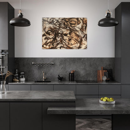 The Guardian - Lee Krasner Acrylic Print - 70x100 cm / 28x40″ inches | Lee Krasner Wall Art | Lee Krasner Prints