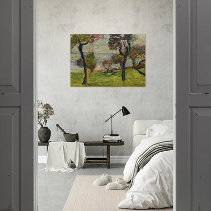 PAYSAGE 1898 - Henri Matisse Brushed Aluminum Print - 70x100 cm / 28x40 inches | Henri Matisse Aluminum Print | Henri Matisse Prints