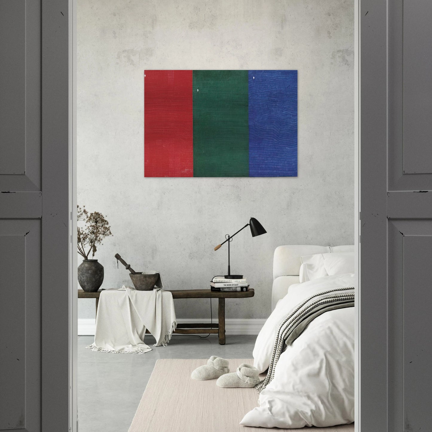 AEB - Alighiero Boetti Brushed Aluminum Print - 70x100 cm / 28x40 inches | Alighiero Boetti Aluminum Print | Alighiero Boetti Prints