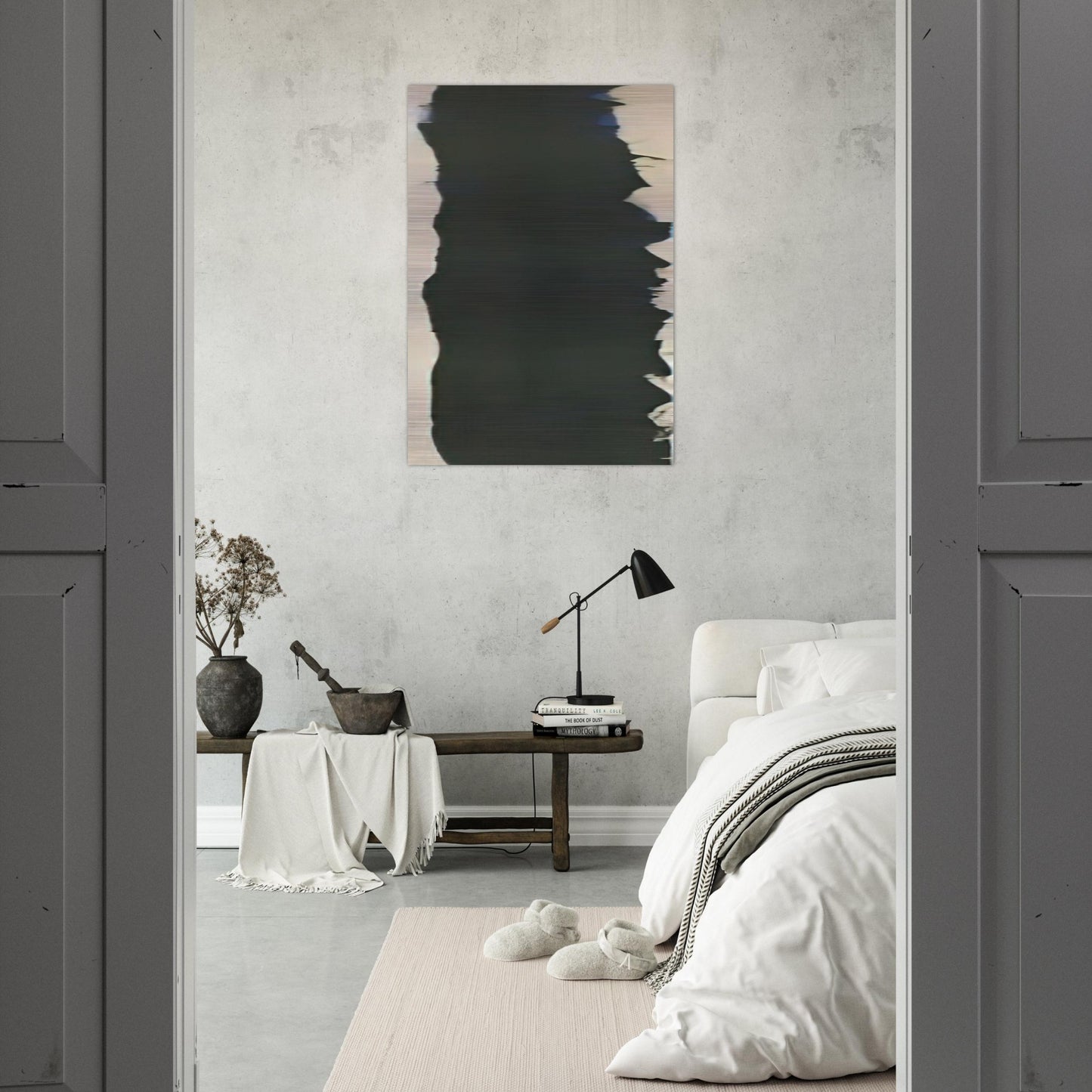Outcry - Barnett Newman Brushed Aluminum Print - 70x100 cm / 28x40 inches | Barnett Newman Aluminum Print | Barnett Newman Prints