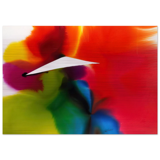 Phenomena French West Indies - Paul Jenkins Brushed Aluminum Print - 70x100 cm / 28x40 inches | Paul Jenkins Aluminum Print | Paul Jenkins Prints