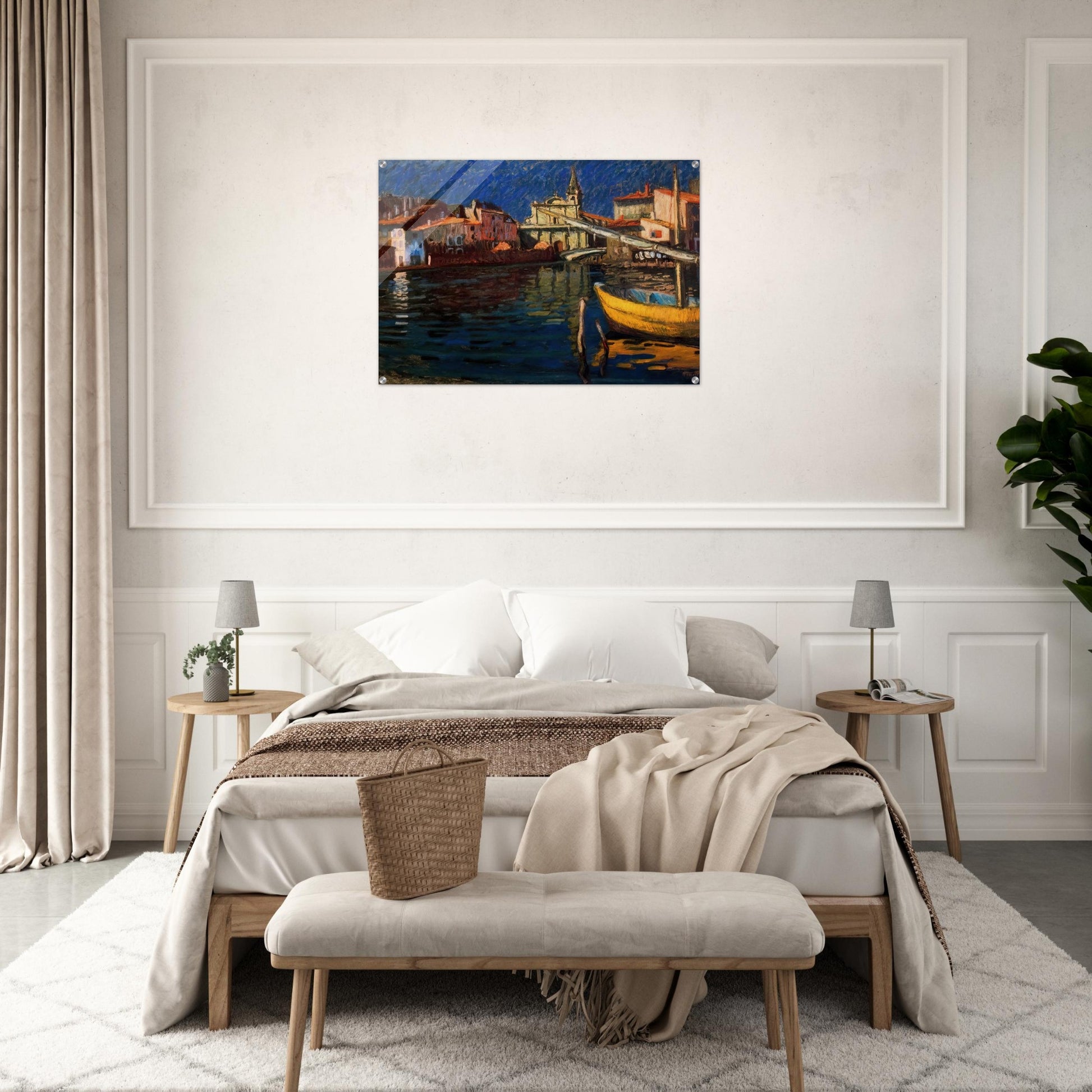 MARTIGUES - Raoul Dufy Acrylic Print - 70x100 cm / 28x40″ inches