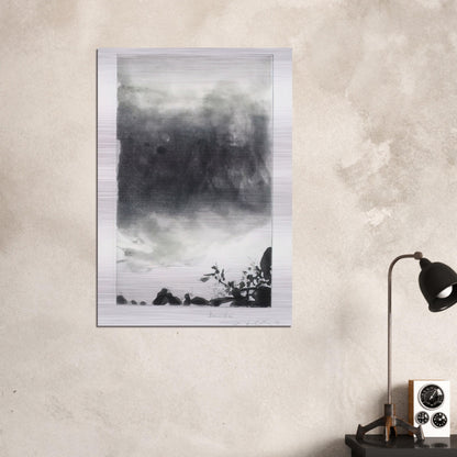 PROUSTIANA 1991 - Zao Wou-Ki Brushed Aluminum Print - 70x100 cm / 28x40 inches | Zao Wou-Ki Aluminum Print | Zao Wou-Ki Prints