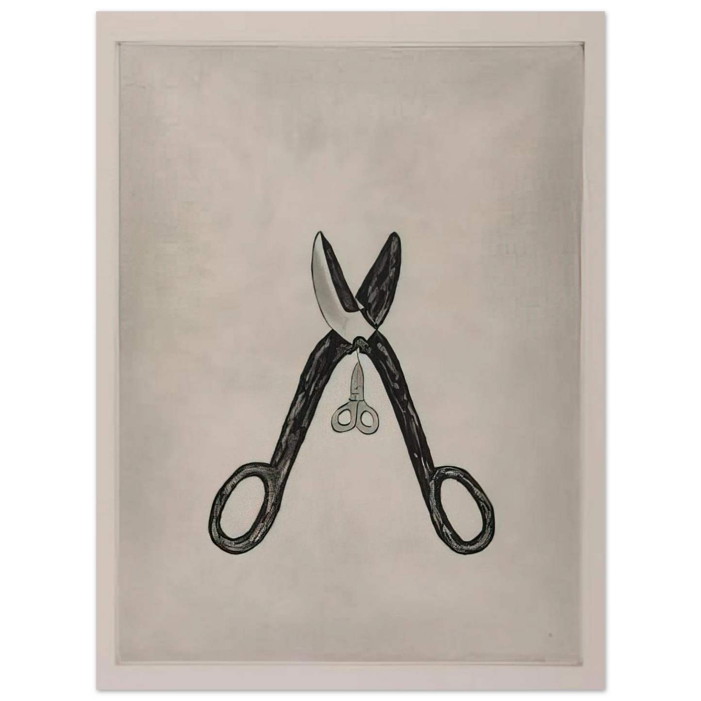 Louise Bourgeois - SCISSORS 1994  75x100 cm / 30x40inches Fine Art Poster