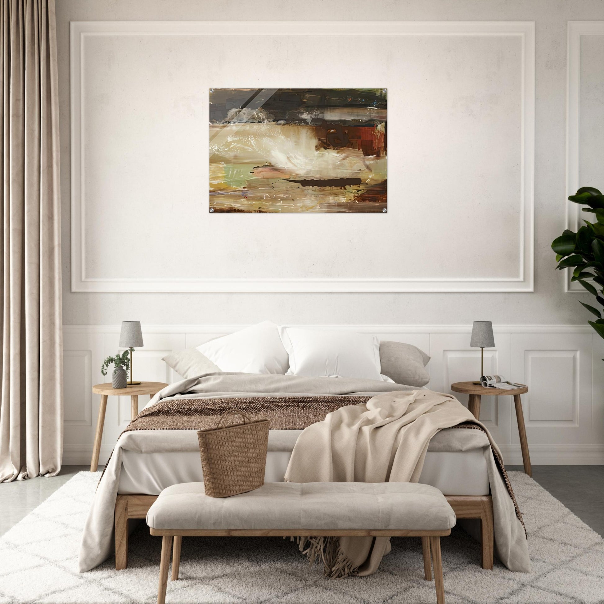 For E.M., 1981- - Helen Frankenthaler Acrylic Print - 70x100 cm / 28x40″ inches