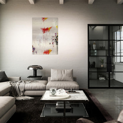 Quattro stagioni I. Primavera - Cy Twombly Brushed Aluminum Print - 70x100 cm / 28x40 inches | Cy Twombly Aluminum Print | Cy Twombly Prints
