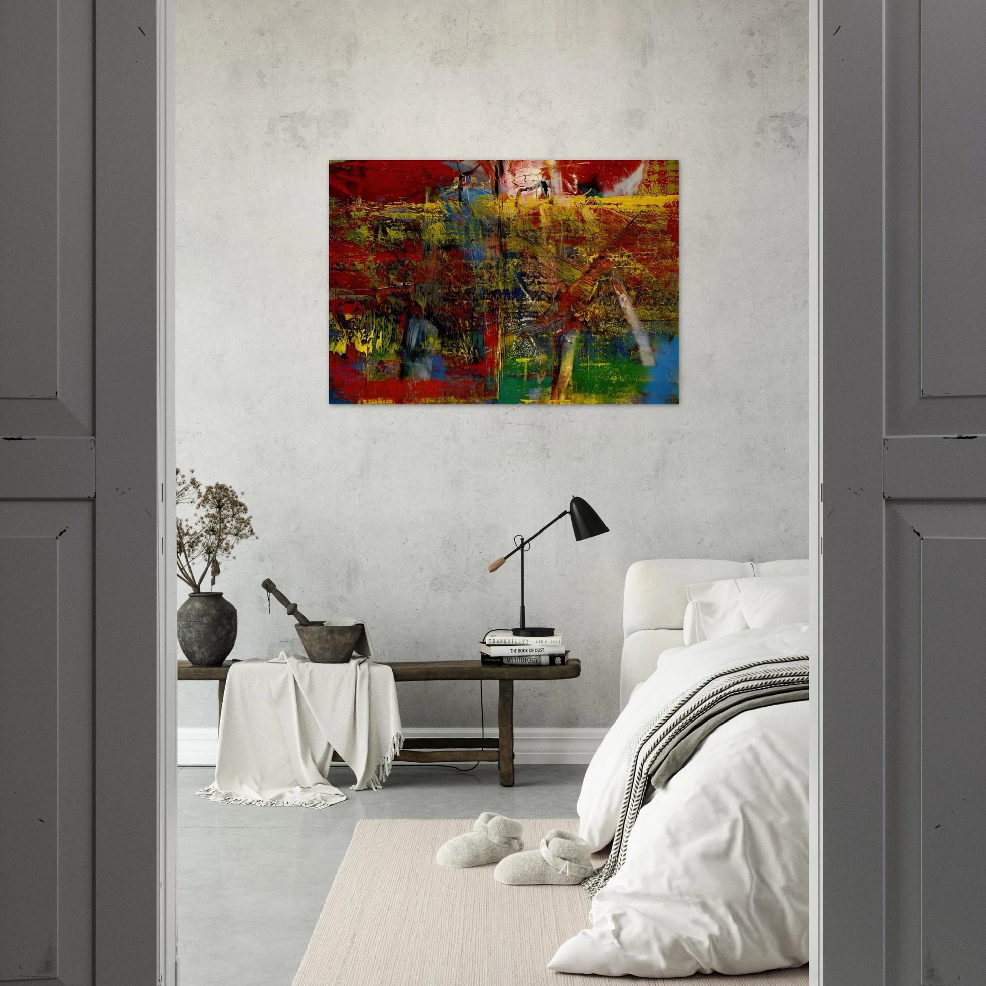 MEDIATION - Gerhard Richter Brushed Aluminum Print - 70x100 cm / 28x40 inches | Gerhard Richter Aluminum Print | Gerhard Richter Prints