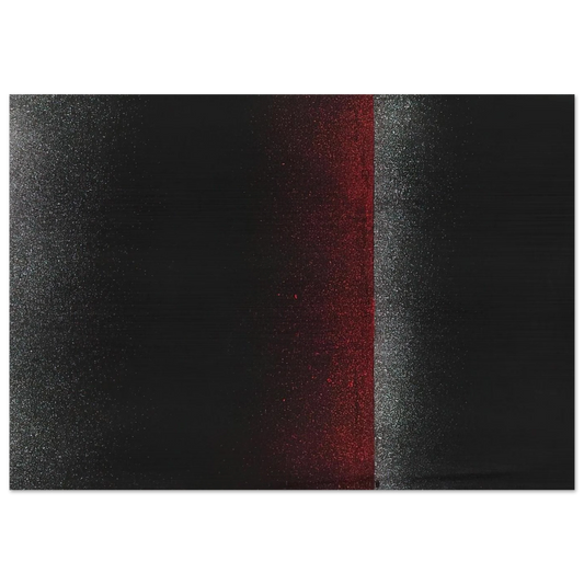 Sprayed Picture - 1964 - Charlotte Posenenske Brushed Aluminum Print - 70x100 cm / 28x40 inches | Charlotte Posenenske Aluminum Print | Charlotte Posenenske Prints
