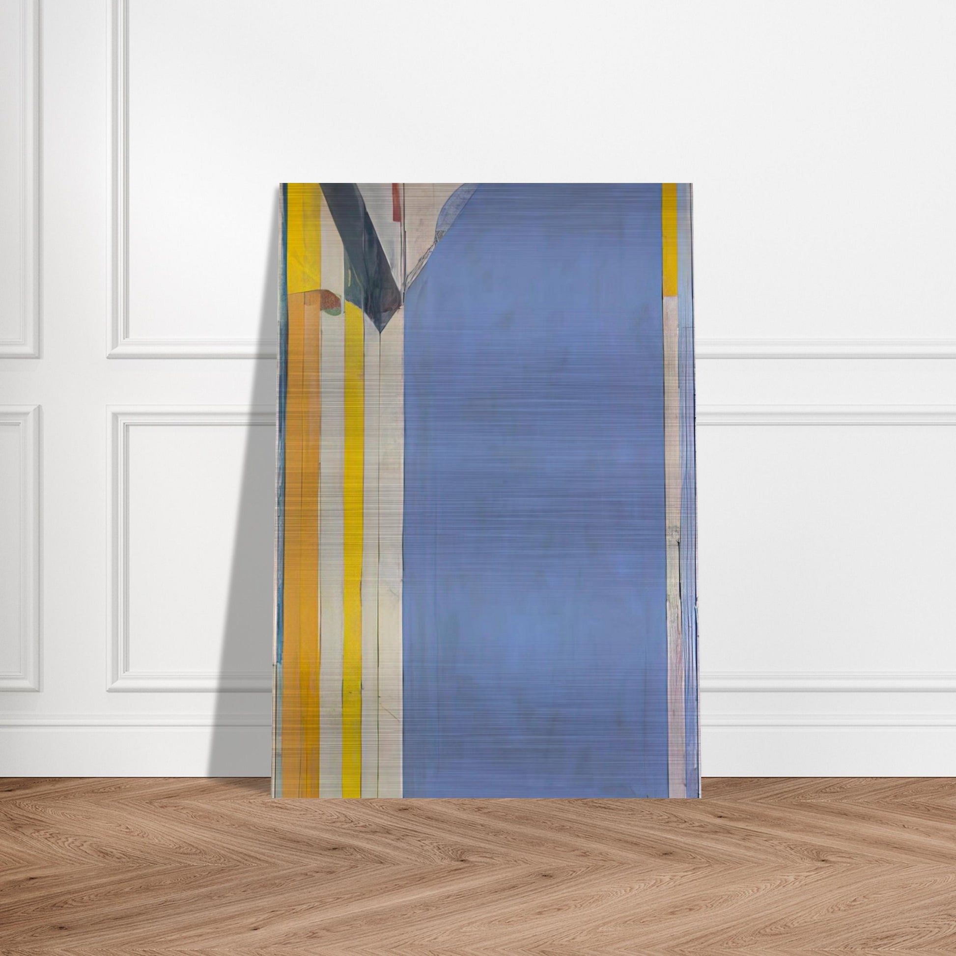Ocean Park #139 - Richard Diebenkorn Brushed Aluminum Print - 70x100 cm / 28x40 inches | Richard Diebenkorn Aluminum Print | Richard Diebenkorn Prints