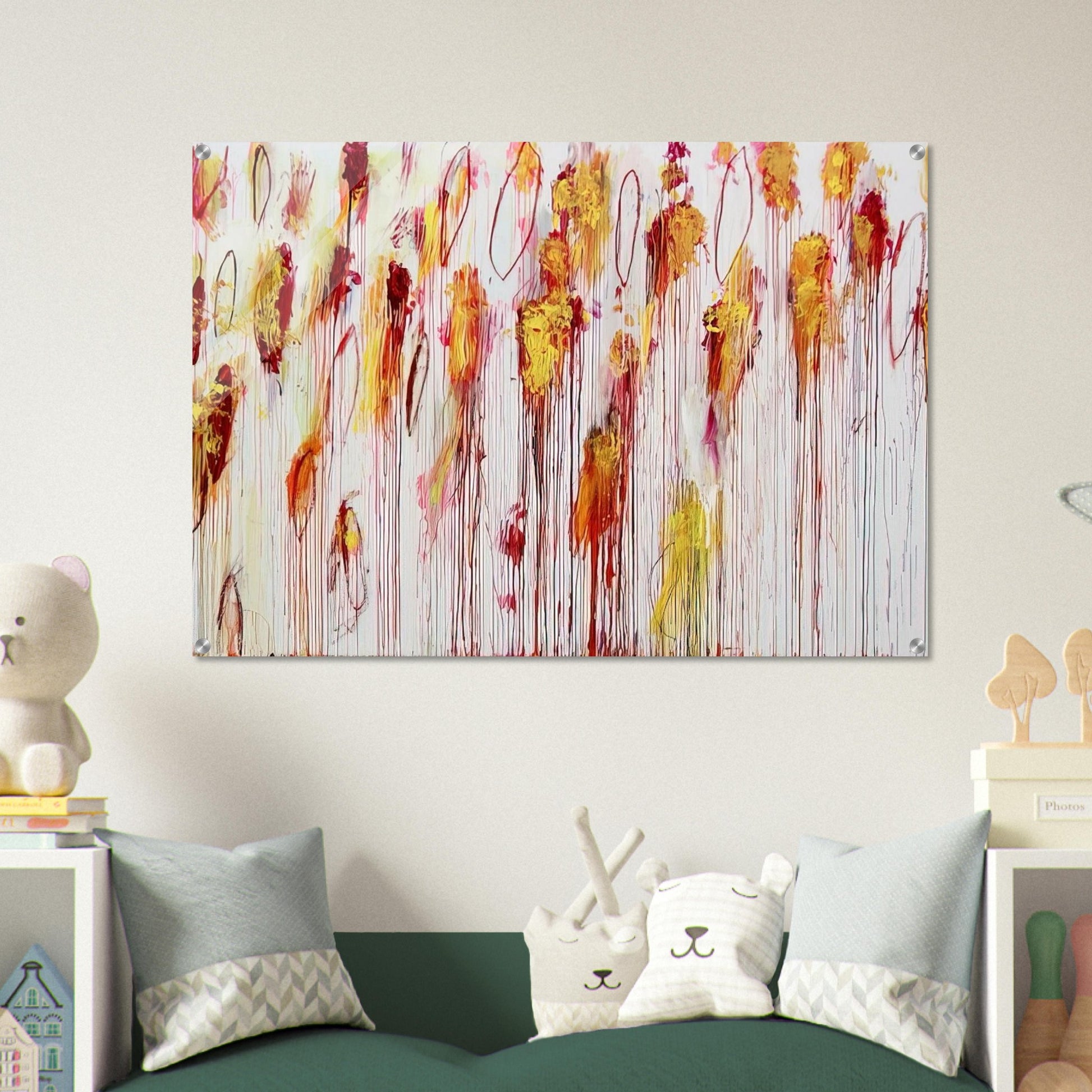 Lepanto, Part VIII - Cy Twombly Acrylic Print - 70x100 cm / 28x40″ inches