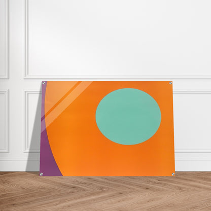 Untitled Abstract - 1962 - Alexander Liberman Acrylic Print - 70x100 cm / 28x40″ inches