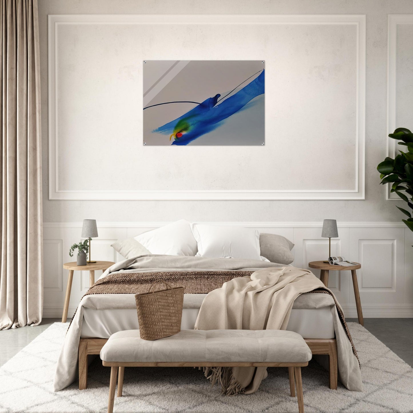 Phenomena Calling - Paul Jenkins Acrylic Print - 70x100 cm / 28x40″ inches